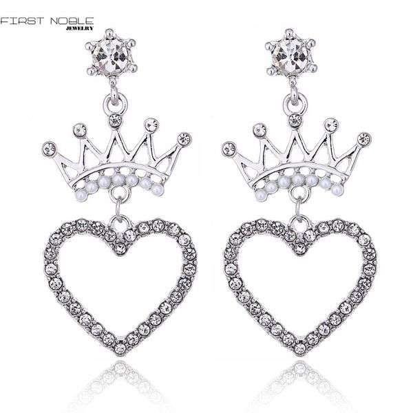 trendy heart crystal pear stud earrings with color gold silver for women korean fashion earrings girls party jewelry wholesale, Golden;silver
trendy heart crystal pear stud earrings with color gold silver for women korean fashion earrings girls party jewelry wholesale, Golden;silver