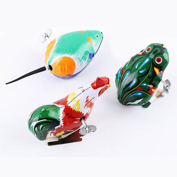 frog tin toy iron mouse toy cock simulated animal winding automatic walking automobile decorations
frog tin toy iron mouse toy cock simulated animal winding automatic walking automobile decorations