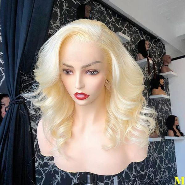 360 lace frontal blonde human hair wigs with baby hair 613# blonde wavy 180density lace front wigs preplucked, Black;brown
360 lace frontal blonde human hair wigs with baby hair 613# blonde wavy 180density lace front wigs preplucked, Black;brown