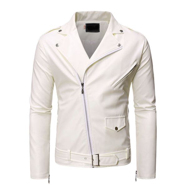 men's fur & faux markyi 2021 arrival white jacket leather men good quality zipper motorcycle for, Black
men's fur & faux markyi 2021 arrival white jacket leather men good quality zipper motorcycle for, Black