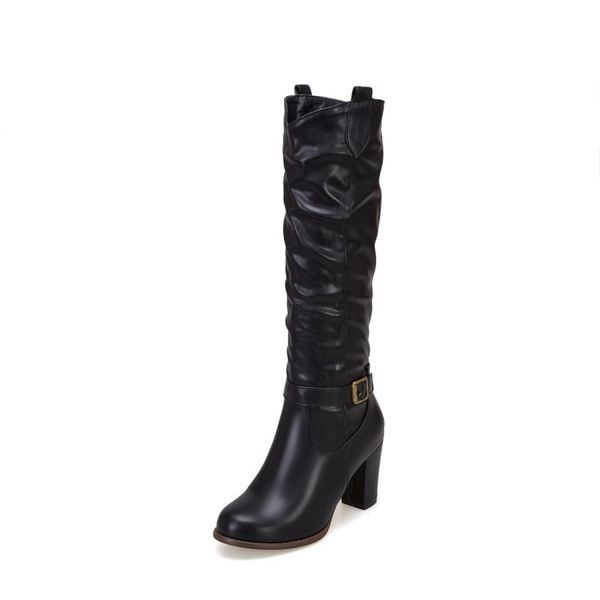 kalenmos knee high heel boots women high heel waterproof long boots ladies black autumn winter women footwear size 35-46
kalenmos knee high heel boots women high heel waterproof long boots ladies black autumn winter women footwear size 35-46