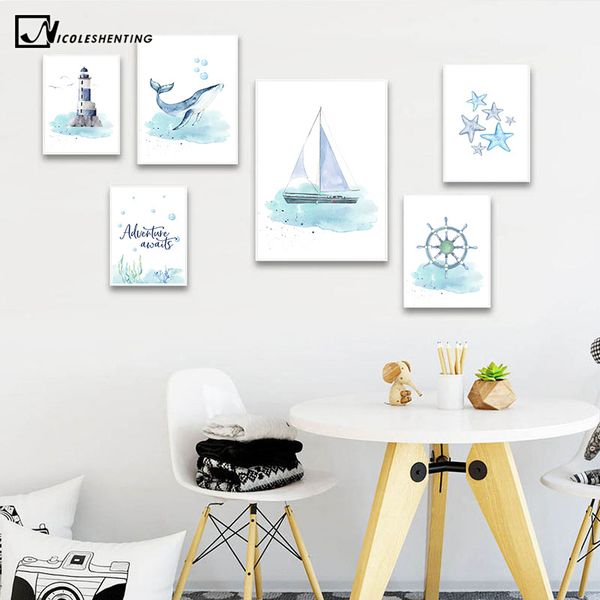 nautical sea nursery child poster whale ship canvas wall art print painting nordic kid decoration picture baby bedroom decor
nautical sea nursery child poster whale ship canvas wall art print painting nordic kid decoration picture baby bedroom decor