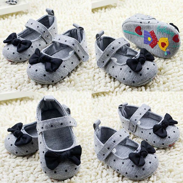 0-18months toddler baby girls polka dot bowknot crib shoes soft sole comfort shoes prewalker first walkers baby 0-12months
0-18months toddler baby girls polka dot bowknot crib shoes soft sole comfort shoes prewalker first walkers baby 0-12months