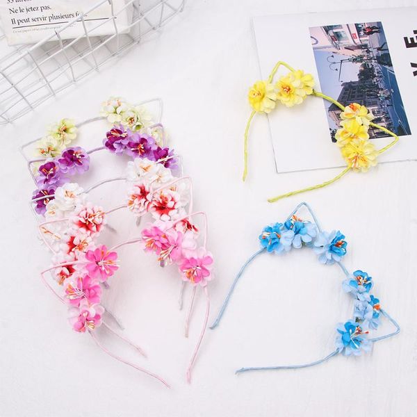 fashion flower cat ear hair hoop hairband children girls lovely flower headband birthday cosplay party headdress 7 colors, Slivery;white
fashion flower cat ear hair hoop hairband children girls lovely flower headband birthday cosplay party headdress 7 colors, Slivery;white