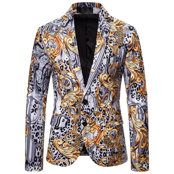 2019 young men 3 d printed suit the fashion trend of cultivate one's morality single two-button suit, White;black
2019 young men 3 d printed suit the fashion trend of cultivate one's morality single two-button suit, White;black