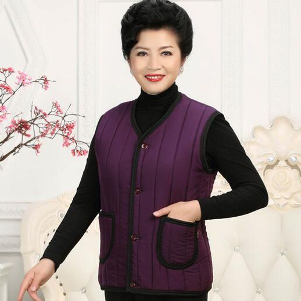 winter women parka vest coats new warm thick down cotton vests jacket female plus size 4xl sleeveless waistcoat df819, Black;white
winter women parka vest coats new warm thick down cotton vests jacket female plus size 4xl sleeveless waistcoat df819, Black;white