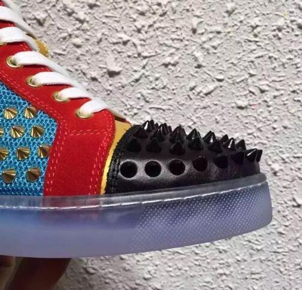 red sole shoes luxury red bottom sneakers spikes casual mens womens shoes gold spike footwear trainers men's flat shoes, Black
red sole shoes luxury red bottom sneakers spikes casual mens womens shoes gold spike footwear trainers men's flat shoes, Black