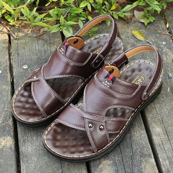 2019 new summer men's beach shoes breathable casual men's sandals students sandals tide big size soft-soled mens shoes, Black
2019 new summer men's beach shoes breathable casual men's sandals students sandals tide big size soft-soled mens shoes, Black