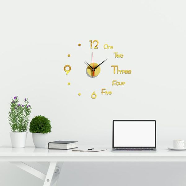 fashion creative diy acrylic mirror wall clock europe 3d big quartz watch still life clocks living room home alphanumeric deco
fashion creative diy acrylic mirror wall clock europe 3d big quartz watch still life clocks living room home alphanumeric deco