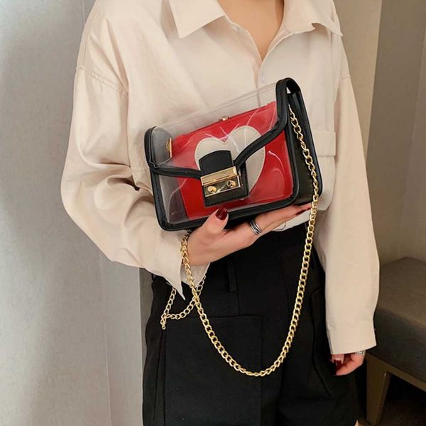 2019 fashion pvc jelly bag women small transparent shoulder handbags mini mobile phone chain crossbody messenger bag girls#h20
2019 fashion pvc jelly bag women small transparent shoulder handbags mini mobile phone chain crossbody messenger bag girls#h20