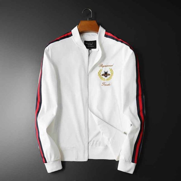 european men's clothing 2019 autumn and winter new designer men's embroidered jacket korean youth stand collar men's jacket, Black;brown
european men's clothing 2019 autumn and winter new designer men's embroidered jacket korean youth stand collar men's jacket, Black;brown