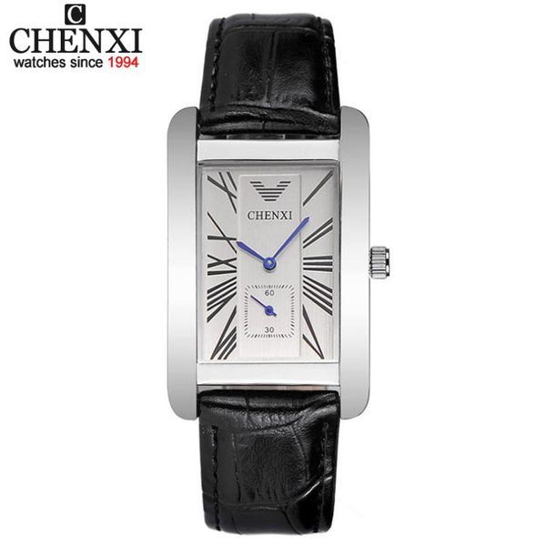 chenxi men black lleather quartz movement male watches business casual style watch men's clock gift wristwatch, Slivery;brown
chenxi men black lleather quartz movement male watches business casual style watch men's clock gift wristwatch, Slivery;brown