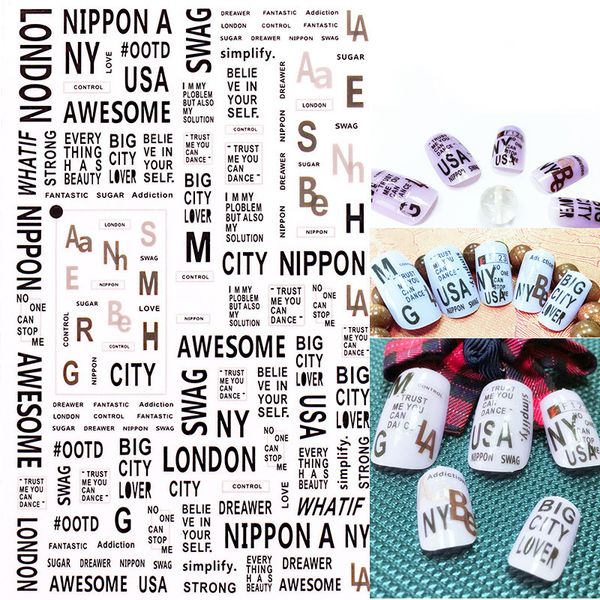 3d nail sticker mixed patterns self-adhesive transfer tips decals diy nail art decoration slider for art design, Black
3d nail sticker mixed patterns self-adhesive transfer tips decals diy nail art decoration slider for art design, Black