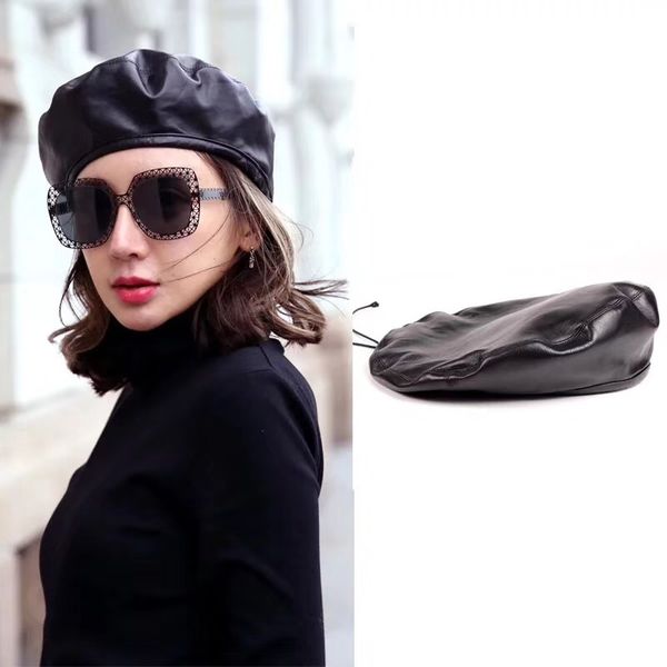 flat cap pu leather beret hats for women autumn winter beret octagonal pumpkin hats newsboy caps bone gorras painter hat, Blue;gray
flat cap pu leather beret hats for women autumn winter beret octagonal pumpkin hats newsboy caps bone gorras painter hat, Blue;gray