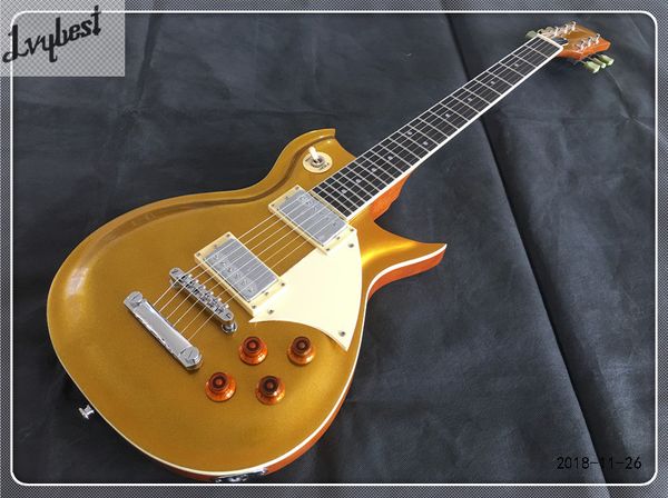 lvycustomized electric guitar body shape and headstock ebony fingerboard gold metalic natural back chrome parts
lvycustomized electric guitar body shape and headstock ebony fingerboard gold metalic natural back chrome parts