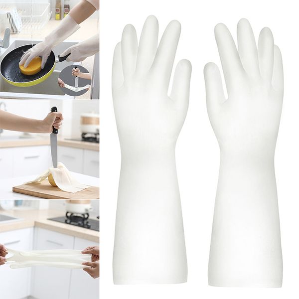 1 pair dish washing gloves odorless silicone scrubber clean gloves household cleaning j8 #3
1 pair dish washing gloves odorless silicone scrubber clean gloves household cleaning j8 #3
