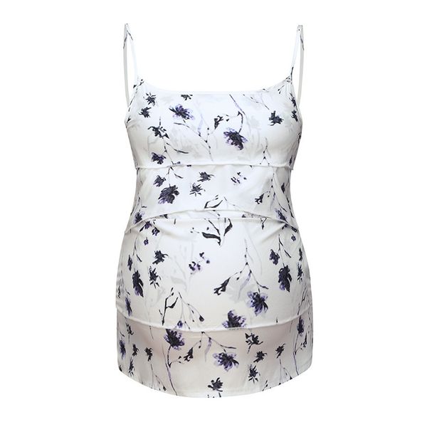 t-shirts for nursing mothers fashion women pregnant clothing sleeveless floral breastfeeding maternity casual clothes, White
t-shirts for nursing mothers fashion women pregnant clothing sleeveless floral breastfeeding maternity casual clothes, White