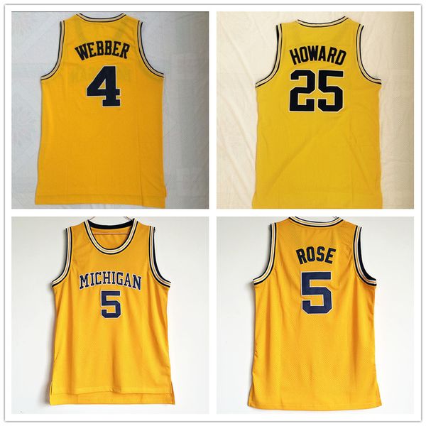 ncaa #25 dwight howard men's michigan wolverines #4 chris webber #5 jalen rose yellow university college basketball jerseys logos, Black
ncaa #25 dwight howard men's michigan wolverines #4 chris webber #5 jalen rose yellow university college basketball jerseys logos, Black
