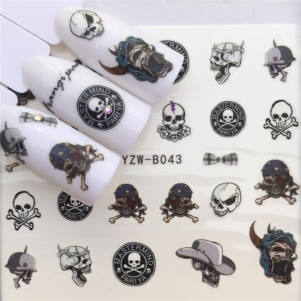 multicolor nail art nail stickers & decals halloween series skull/ pirate/ hexagonal star nail stickers wholesale supply, Black
multicolor nail art nail stickers & decals halloween series skull/ pirate/ hexagonal star nail stickers wholesale supply, Black