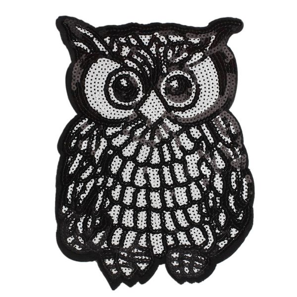 embroidery sequined owl patches for jackets,embroidered birds badges appliques for jeans,patches for clothing a101, Black
embroidery sequined owl patches for jackets,embroidered birds badges appliques for jeans,patches for clothing a101, Black