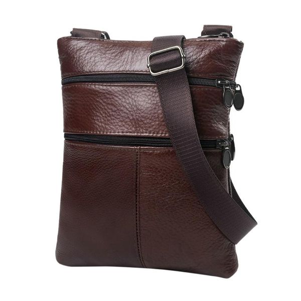 vintage leather bags for man double zipper leather crossbody bag men casual single shoulder bag male small men's messenger bags
vintage leather bags for man double zipper leather crossbody bag men casual single shoulder bag male small men's messenger bags