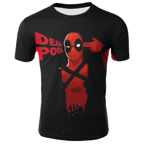 2020 new summer 3d printing fun deadpool t-shirt fashion personality male t-shirt anime comfortable breathable summer round neck, White;black
2020 new summer 3d printing fun deadpool t-shirt fashion personality male t-shirt anime comfortable breathable summer round neck, White;black