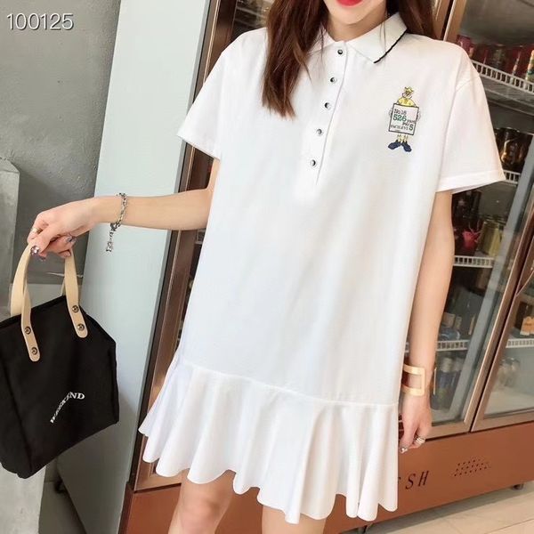 polo women's short-sleeved cotton t-shirt ins fashionable women's 2020 loose t-shirt dress dress shop, White
polo women's short-sleeved cotton t-shirt ins fashionable women's 2020 loose t-shirt dress dress shop, White