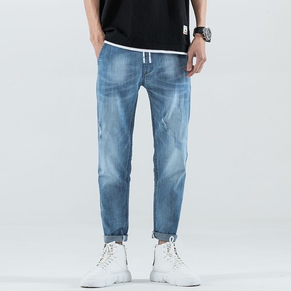 fashion skinny men jean slim elastic jean homme washed mens hip hop pants jeans blue men's denim jeans
fashion skinny men jean slim elastic jean homme washed mens hip hop pants jeans blue men's denim jeans