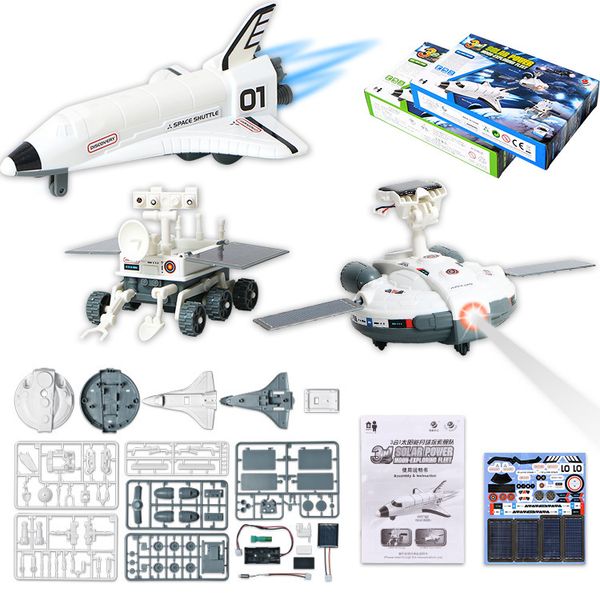 new 3 in 1 solar power educational toy spaceship lunar exploration fleet diy solar transfomation robot kits novelty kids gift
new 3 in 1 solar power educational toy spaceship lunar exploration fleet diy solar transfomation robot kits novelty kids gift