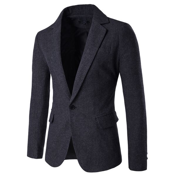 blazers men suits autumn and winter new herringbone fabric england style men's casual suit, White;black
blazers men suits autumn and winter new herringbone fabric england style men's casual suit, White;black