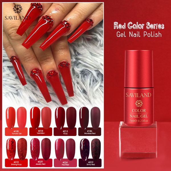 saviland permanent red series gel varnish primer gel varnish soak off uv led nail art coat nails art manicure, Red;pink
saviland permanent red series gel varnish primer gel varnish soak off uv led nail art coat nails art manicure, Red;pink