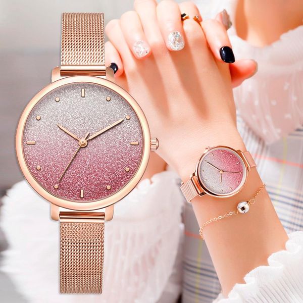 woman luxury metal belt bracelet watches for women rose pink starry wristwatches casual ladies sports quartz clock drop shipping, Slivery;brown
woman luxury metal belt bracelet watches for women rose pink starry wristwatches casual ladies sports quartz clock drop shipping, Slivery;brown