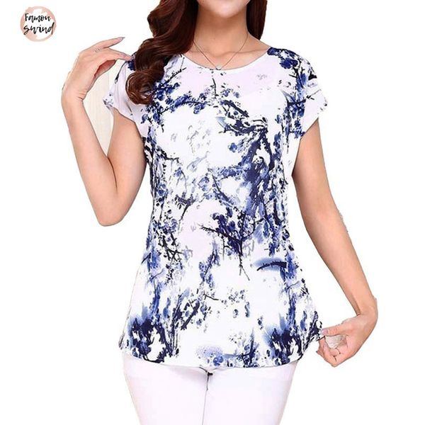 women anchor ladies cap sleeve clothing short sleeve printing shirts casual boat 5xl silk female woman clothes plus size, White 
women anchor ladies cap sleeve clothing short sleeve printing shirts casual boat 5xl silk female woman clothes plus size, White