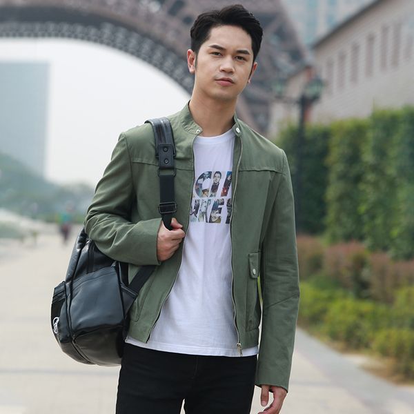 bomber jacket men's jacket spring and autumn thin fashion casual men's wear youth stylish european and american-style popular br, Black;brown
bomber jacket men's jacket spring and autumn thin fashion casual men's wear youth stylish european and american-style popular br, Black;brown