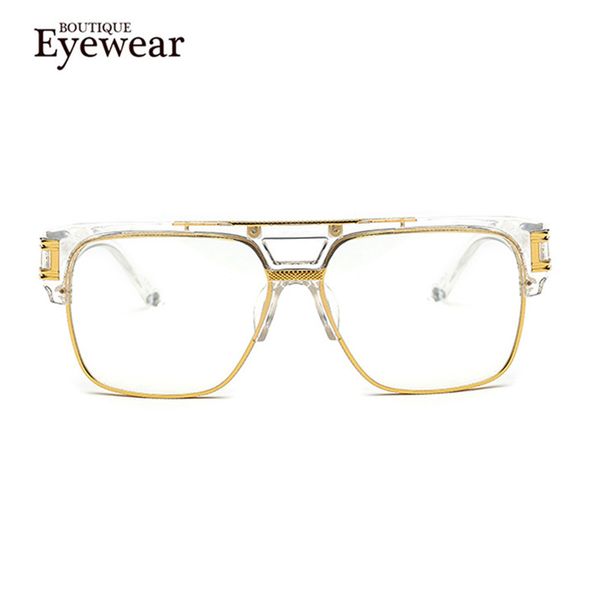 wholesale- women semi-rimless retro square metal frame glasses h1757, Silver 
wholesale- women semi-rimless retro square metal frame glasses h1757, Silver