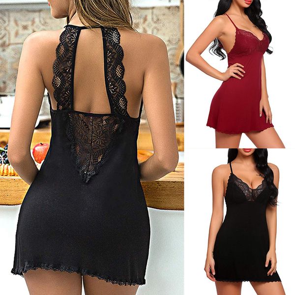 fashion night dress women nightwear slips strap lingerie sleepwear nightgown v neck chemise lace underwear, Black;red
fashion night dress women nightwear slips strap lingerie sleepwear nightgown v neck chemise lace underwear, Black;red