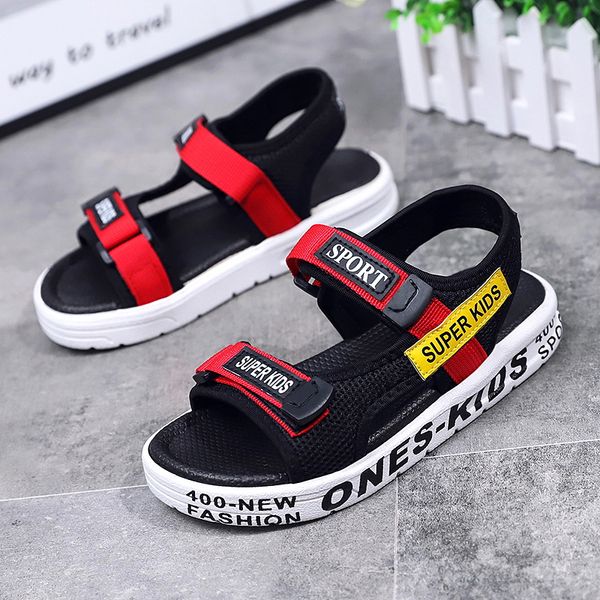 fashion summer kids sandals comfortable child casual sport shoes boys girls beach sandals children sneakers toddler sandalias, Black;red
fashion summer kids sandals comfortable child casual sport shoes boys girls beach sandals children sneakers toddler sandalias, Black;red
