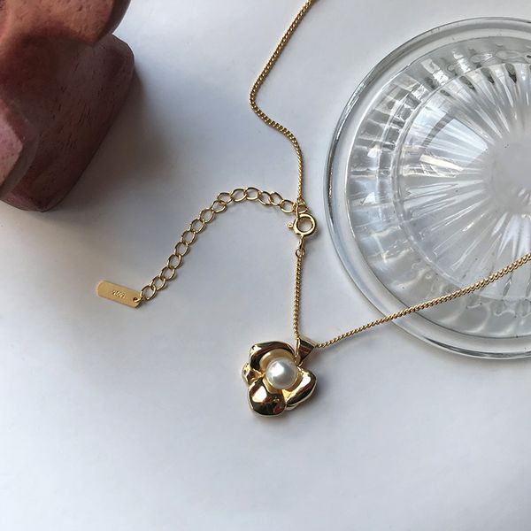 leouerry 925 sterling silver petal pearl necklace minimalist flower pendant clavicle chain necklaces for women festival jewelry
leouerry 925 sterling silver petal pearl necklace minimalist flower pendant clavicle chain necklaces for women festival jewelry