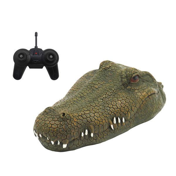 flytec v005 v002 2.4g simulation crocodile rc remote control electric racing boat for pools head spoof toy y200414
flytec v005 v002 2.4g simulation crocodile rc remote control electric racing boat for pools head spoof toy y200414