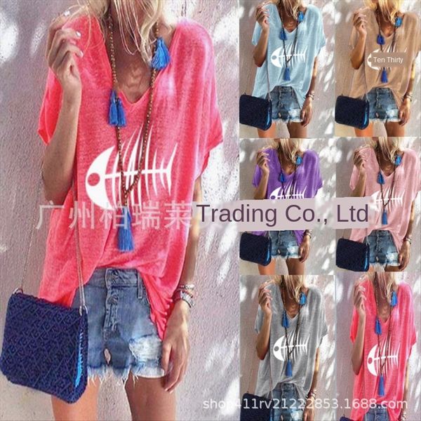 2019 women's large size loose v-neck short sleeve 2019 women's large size loose v-neck short sleeve, White
2019 women's large size loose v-neck short sleeve 2019 women's large size loose v-neck short sleeve, White