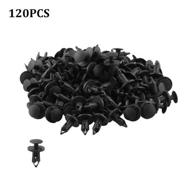 120pcs auto parts car fender buckle 8mm fixed buckles fender bumper push-type buckle car accessories
120pcs auto parts car fender buckle 8mm fixed buckles fender bumper push-type buckle car accessories