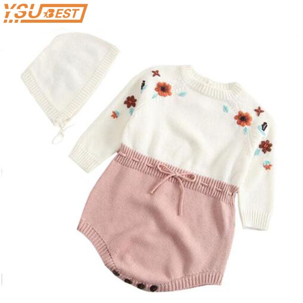 new baby girls clothes bodysuit knitwear manual knitted bodysuit + cap 2pcs climbing long sleeved triangle baby girl clothes, Blue
new baby girls clothes bodysuit knitwear manual knitted bodysuit + cap 2pcs climbing long sleeved triangle baby girl clothes, Blue