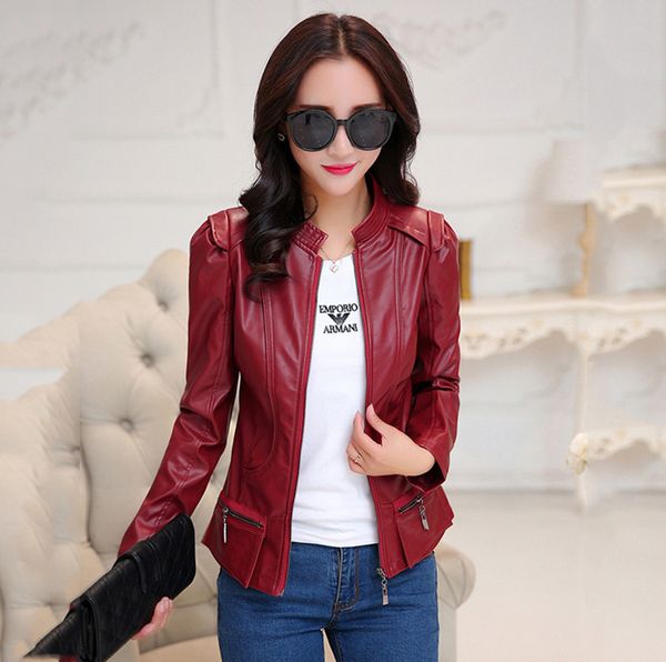 women's korean bomber black plus size faux leather jacket coat 2019 fall winter motorcycle outerwear harajuku shrug clothes
women's korean bomber black plus size faux leather jacket coat 2019 fall winter motorcycle outerwear harajuku shrug clothes