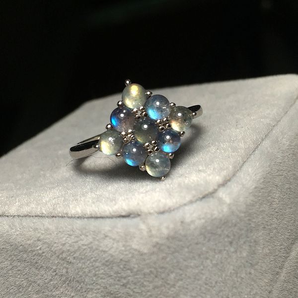 925 sterling silver ring square 9 pieces round natural moonstones rings gemstone labradorite ring accessories women test ly191226, Slivery;golden
925 sterling silver ring square 9 pieces round natural moonstones rings gemstone labradorite ring accessories women test ly191226, Slivery;golden