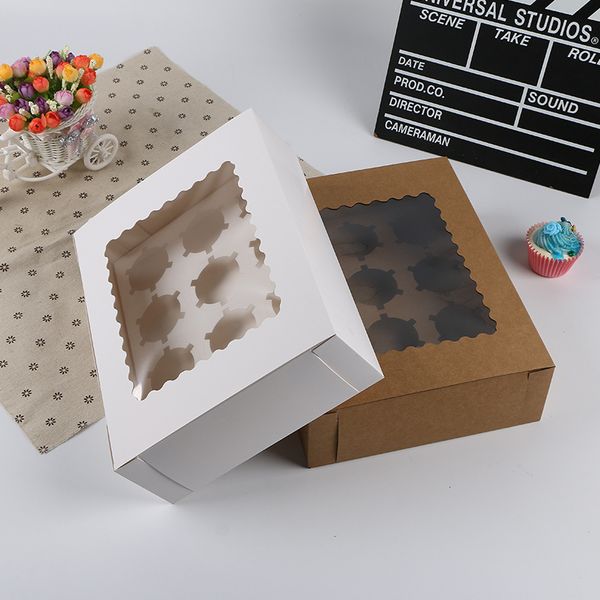 gift wrap 5pcs 12 cup kraft paper muffin cake box cupcake with tray party candy wedding birthday dessert packaging case
gift wrap 5pcs 12 cup kraft paper muffin cake box cupcake with tray party candy wedding birthday dessert packaging case
