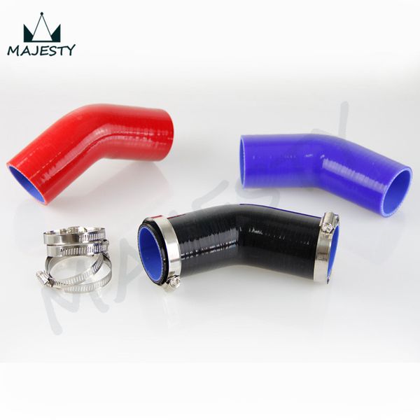5 sets 76mm racing silicone hose 45 degree elbow coupler intercooler turbo hose +2clamps black/blue/red
5 sets 76mm racing silicone hose 45 degree elbow coupler intercooler turbo hose +2clamps black/blue/red