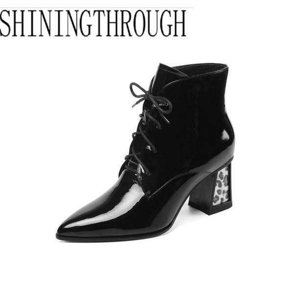 fashion women ankle boots autumn winter warm genuine leather high heels shoes woman retro office lady ladies boots, Black
fashion women ankle boots autumn winter warm genuine leather high heels shoes woman retro office lady ladies boots, Black