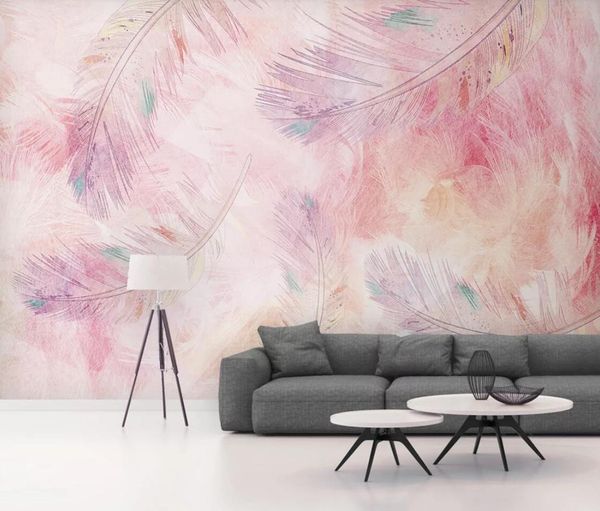 nordic children's wallpaper 3d abstract feather wall mura carton p wall papers roll for living room waterproof contact paper
nordic children's wallpaper 3d abstract feather wall mura carton p wall papers roll for living room waterproof contact paper