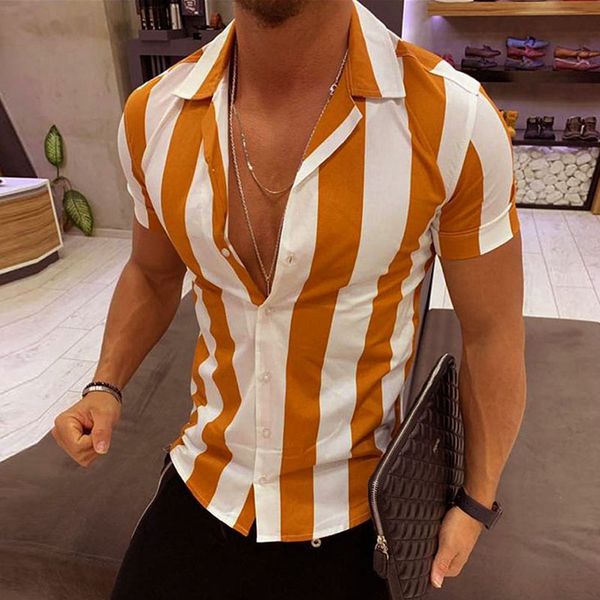 new мужчины мода рубашки повседневные рубашки multicolor полосатый отворотом short-sleeve top блузка мужчины рубашка лето, White;black
new мужчины мода рубашки повседневные рубашки multicolor полосатый отворотом short-sleeve top блузка мужчины рубашка лето, White;black