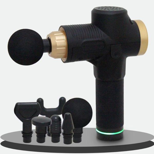 multi-function lcd display fascial gun muscle massager vibration cervical muscle relaxer deep tissue relax massager with 6 heads
multi-function lcd display fascial gun muscle massager vibration cervical muscle relaxer deep tissue relax massager with 6 heads